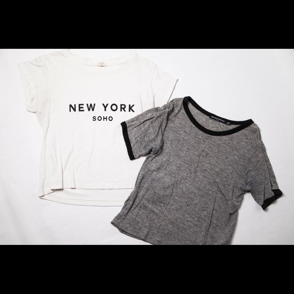 Brandy Melville Soho New York Crop Top